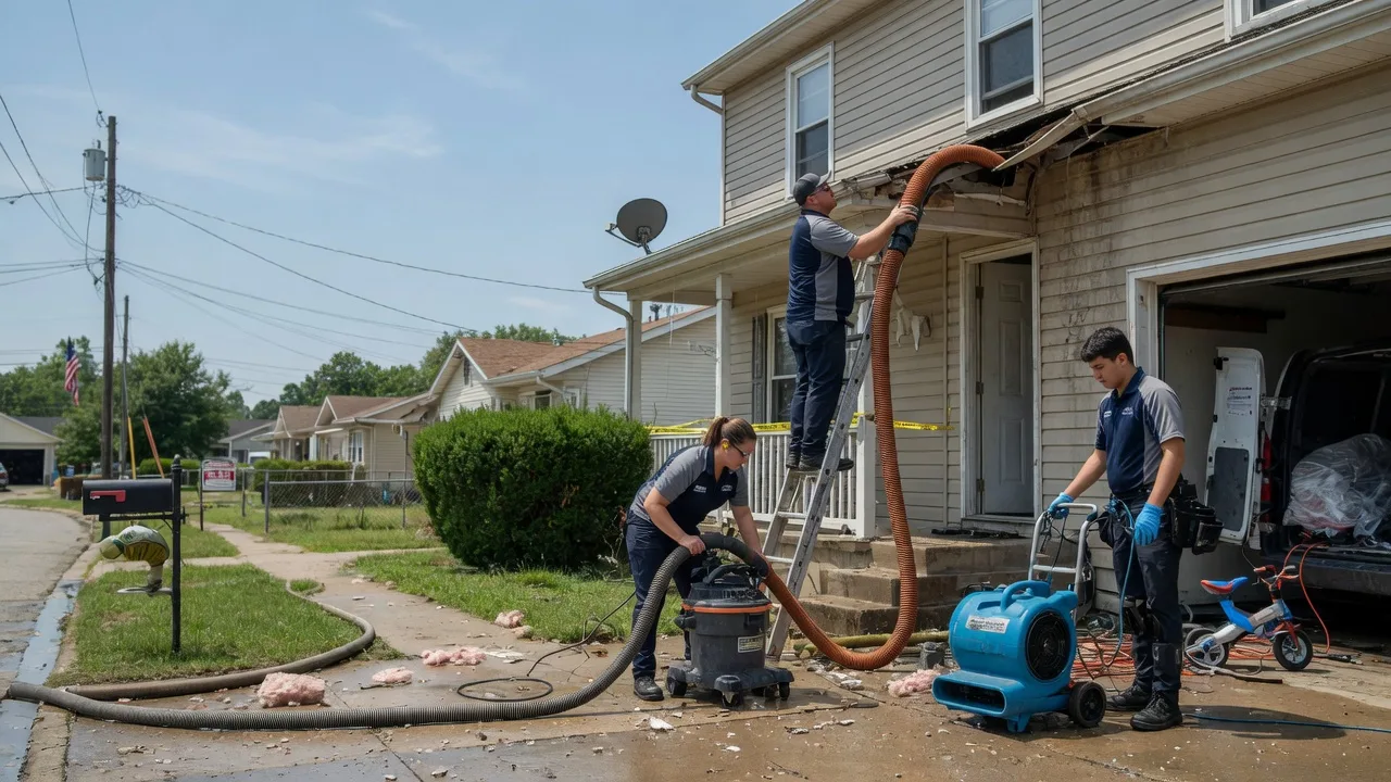 Water Damage Restoration in Coupland, TX near me
